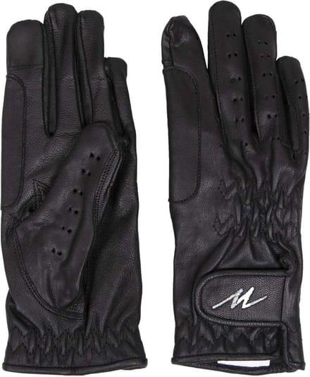 Mondoni Paraguay Handschoenen - Maat: S - Zwart - Leer