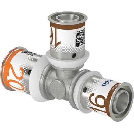 Uponor s-press plus tee verloopstuk 20 x 16 x 16 mm