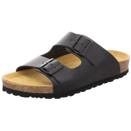 Natural Sense leren muiltje muiltjes dames 1152529 zwart