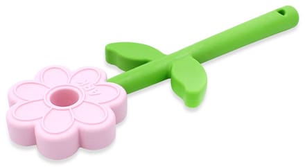 ARK Therapeutic kauwspeelgoed Flower Wand lichtroze sensorisch speelgoed.