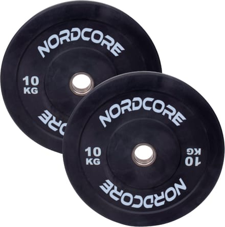 Nordcore Set van 2 Bumper plates Nordcore 5-25kg - 15 kg