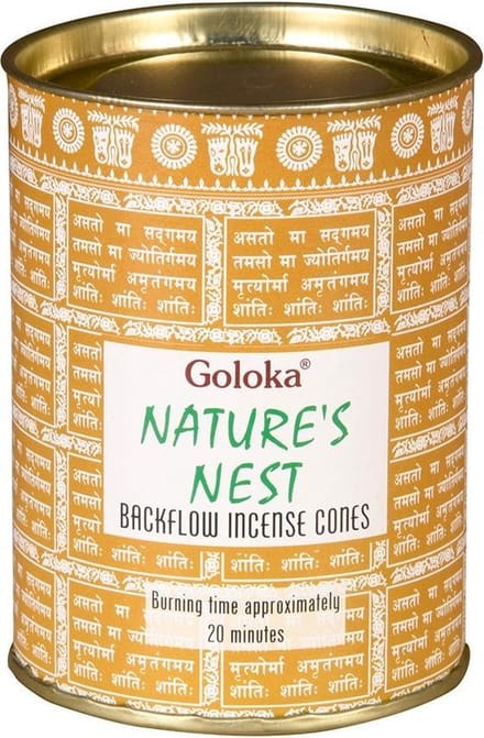 Goloka Backflow Wierook Kegels Nature's Nest