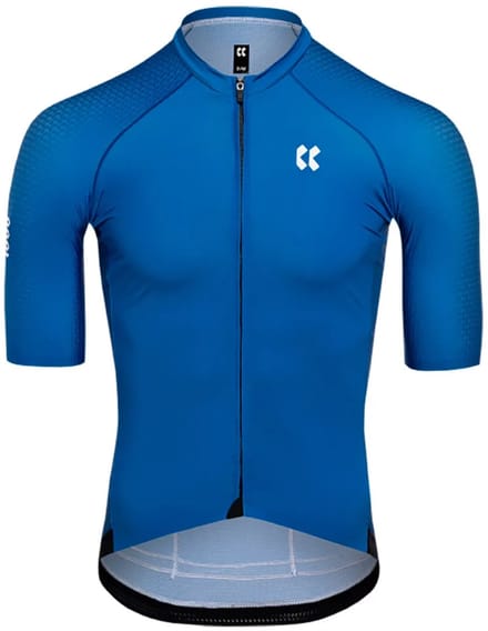Kalas Passion Z6 Razor Korte Mouw Wielertrui Blauw L Man