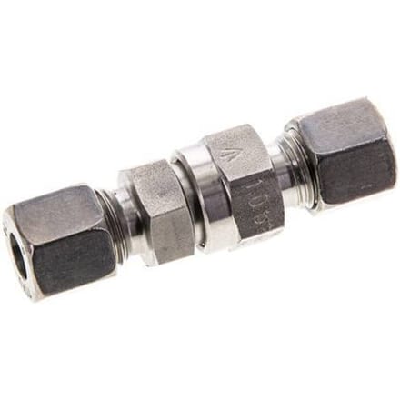 8L (M14x1.5) RVS Terugslagklep Snijring 1-250 bar ISO 8434-1