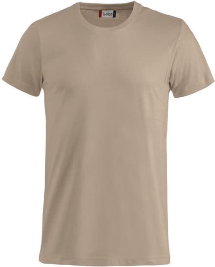 Basic-T bodyfit T-shirt 145 gr/m2 caffe latte m