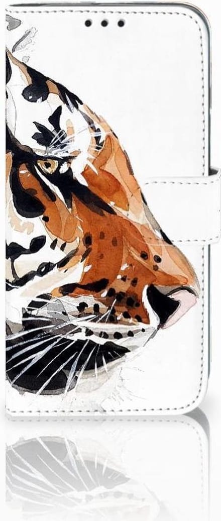Hoesje Honor 10 Lite Watercolor Tiger