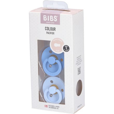 BIBS Fopspeen Sky Blue/Baby Blue Duo 0-6 2 Speen