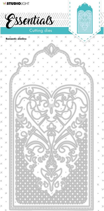 Studio Light Essentials Cutting Dies Romantic slimline
