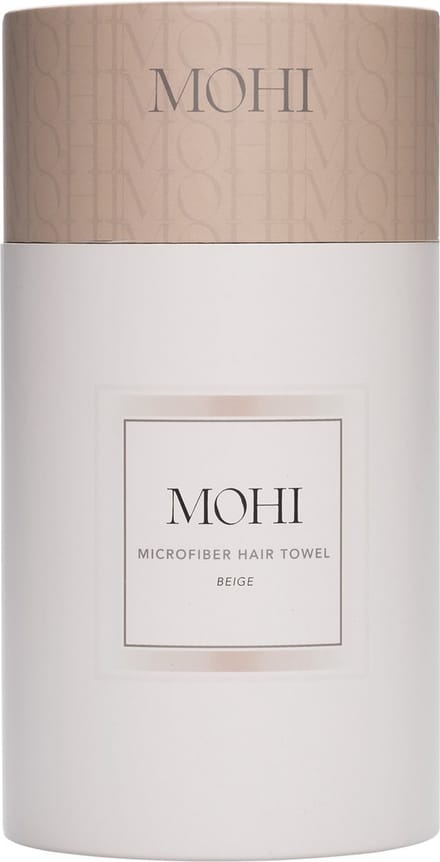 MOHI Microvezel Haarhanddoek Beige - Hair Towel - Microfiber - Haar handdoek - Droogdoek