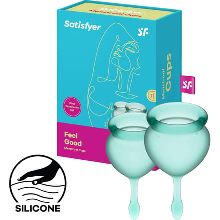 Satisfyer 'Feel Good - Menstrual Cup Set', 15 & 20 ml