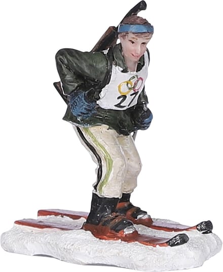 Luville - Biathlon skier - Kersthuisjes & Kerstdorpen