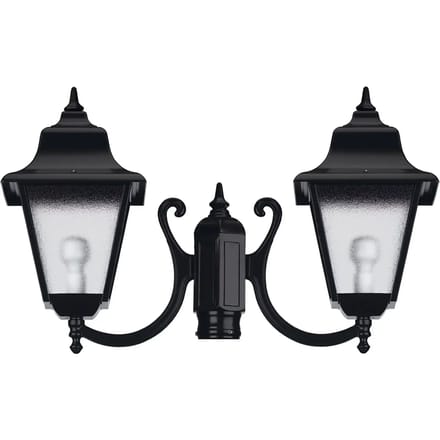 Tweearmige mastverlichting Dopo lighting Rob Ip44 E27