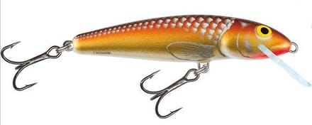 Salmo Minnow - Plug - 9 cm - 10 g - Oranje/Goud