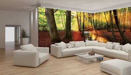 Fotobehang Vlies Koffie, Keuken | Crème, Grijs | GROOT 832x254cm