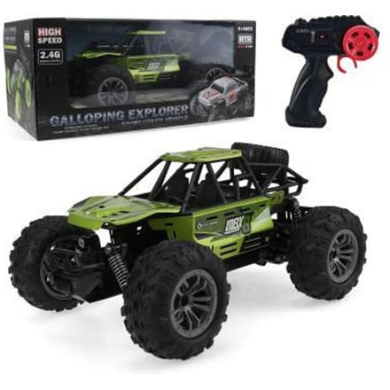 Metal Racer 1:18 RC off roader groen RC Auto's