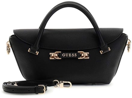 GUESS schoudertas handtas Sophia Hobo Black zwart
