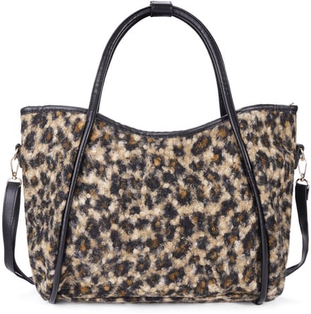Tote Bags Luipaardprint Casual Katoen Dagelijkse Accessoires