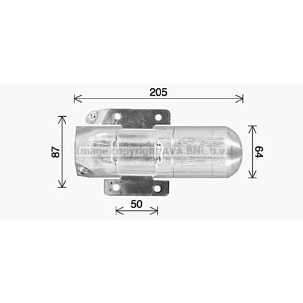 Droger, airconditioningsysteem HIGHWAY AUTOMOTIVE MED345