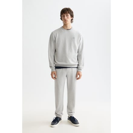 Scotch & Soda Core - Logo Sweatpant Grey Melange Größe: M | Jogginghosen Outlet | Herren | Grau