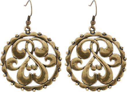 Behave - Oorhangers vintage design - tijdloze elegante sieraden