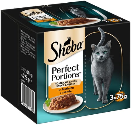 6x37,5g Perfect Portions Sauce met Kalkoen