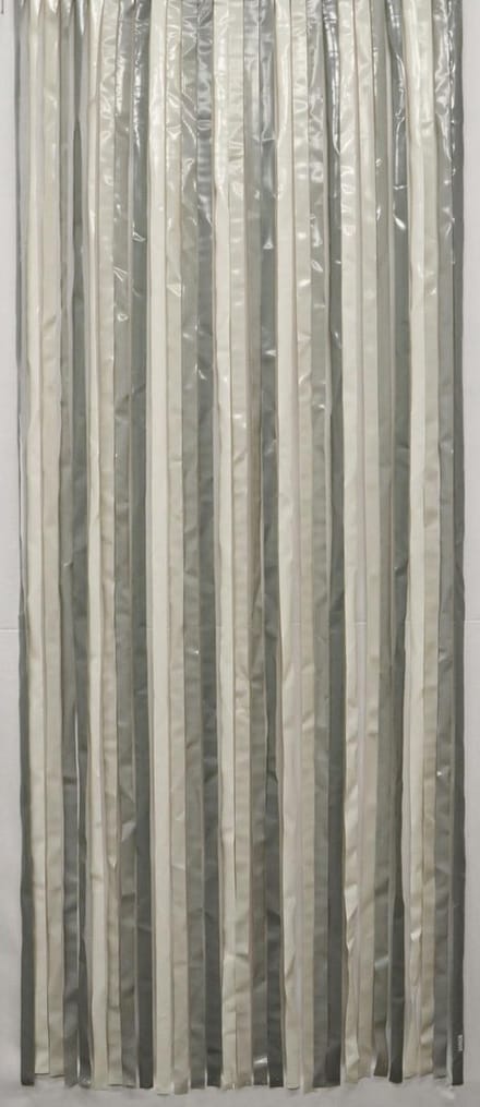 D&L - Vliegengordijn Capri Donker & Licht Grijs - 90 x 200cm