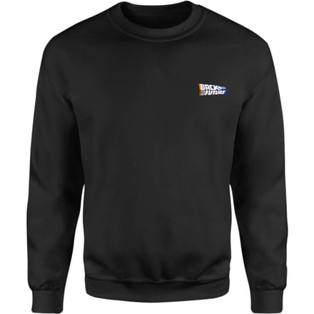 Back To The Future Sweatshirt - Black - S