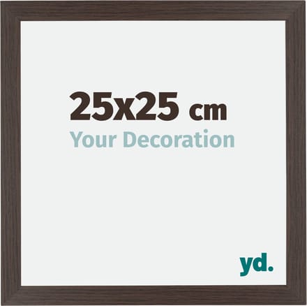 Your Decoration - Fotolijst 25x25 cm - MDF - Eiken Donker - Mura