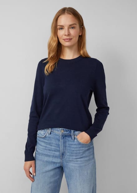 s.Oliver  Pullover Marine Taglia: 46 | Maglie a manica lunga Outlet | Donna