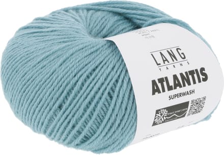 Lang Yarns Atlantis - 72 zeeblauw - Wol/Acryl-Mix Garen
