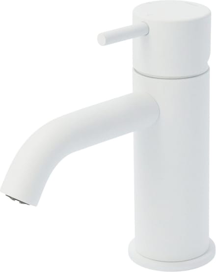Hotbath Cobber CB003C wastafelkraan laag mat wit