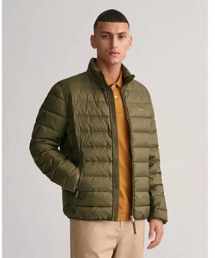 Gant Light Down Jas Groen 2XL Man