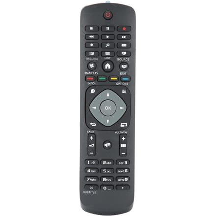 Télécommande universelle de remplacement pour téléviseur LCD LED Philips gray