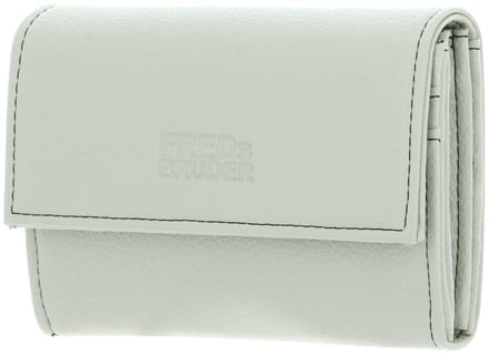 FREDsBRUDER Leren Portemonnee Bestie Wallet With Lock Light Matcha green Mintgroen