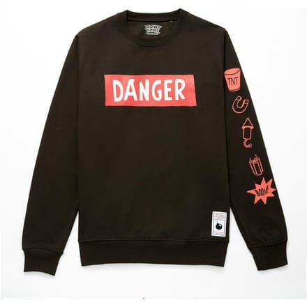 Looney Tunes ACME Danger trui - Zwart - M