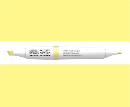 Winsor & Newton Pigment Marker Lemon Yellow Light 0202/346