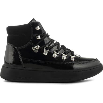 Woden Iris Full Patent Black Maat: 37 | Laarzen Outlet | Dames | Zwart