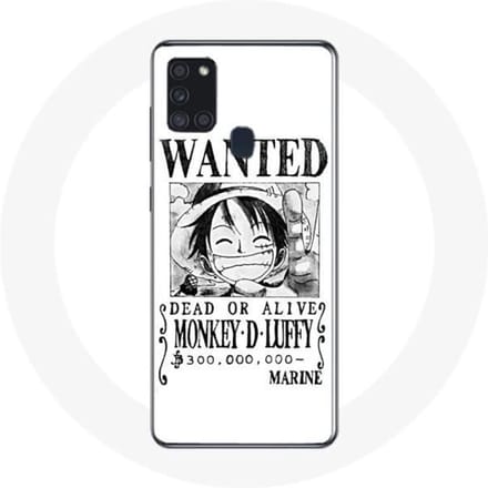 Coque - Maniacase - Galaxy A21S - One Piece Manga - Souple - Blanche blanc