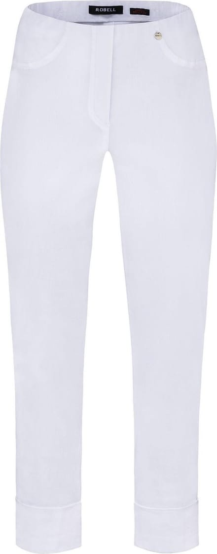 Robell Model Bella 09 - 7/8 Comfort Stretch - Wit - EU40