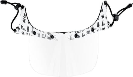 Premium Neusscherm Transparant – Licht & Comfortabel – Maat S