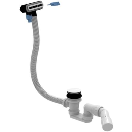 Villeroy & Boch afvoer- en overloopcombinatie voor de Back to wall glans witte baden loop & Friends wit alphin