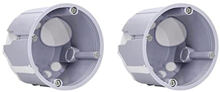 Geluidsisolatiedoos voor Holle Wand - Ø 68 mm - 2 Stuks