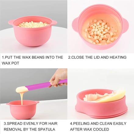 Wax Spatel - Applicator Tool - Moeiteloos Waxen - Hittebestendig Handvat - 25 cm Lengte - Paars