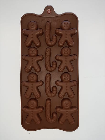 Eizook Chocolade - Fondant vorm met gingerbread mannetjes - shrek poppetjes