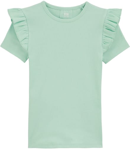 WE Fashion Meisjes T-shirt met ruches