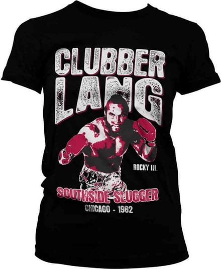 Rocky Dames Tshirt -2XL- Clubber Lang Zwart