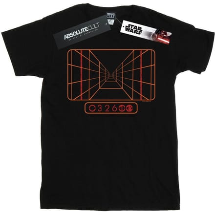 Star Wars Heren Richten Computer T-Shirt (Zwart)