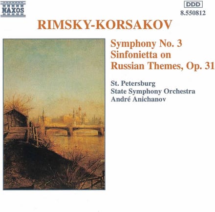 St. Petersburg State Symphony Orchestra, André Anichanov - Rimski-Korsakov: Symphony 3 | Sinfonietta (CD)
