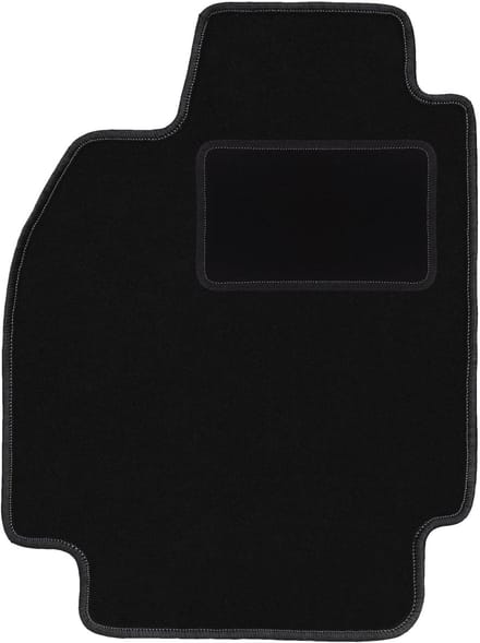 Bestuurdersmat zwart voor: Renault Megane II CC coupé, cabrio (2003-2010)