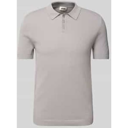 Slim fit poloshirt met structuurmotief, model 'TRITON'